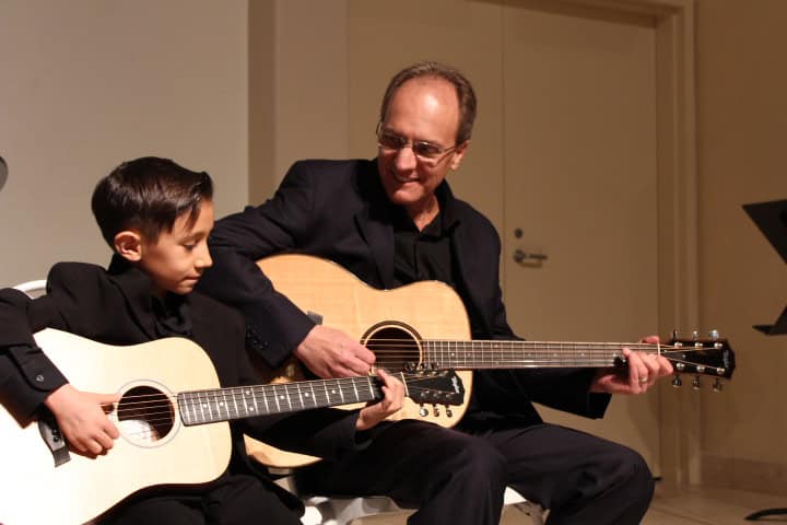 Homepage Feature Father Son Guitar Duo